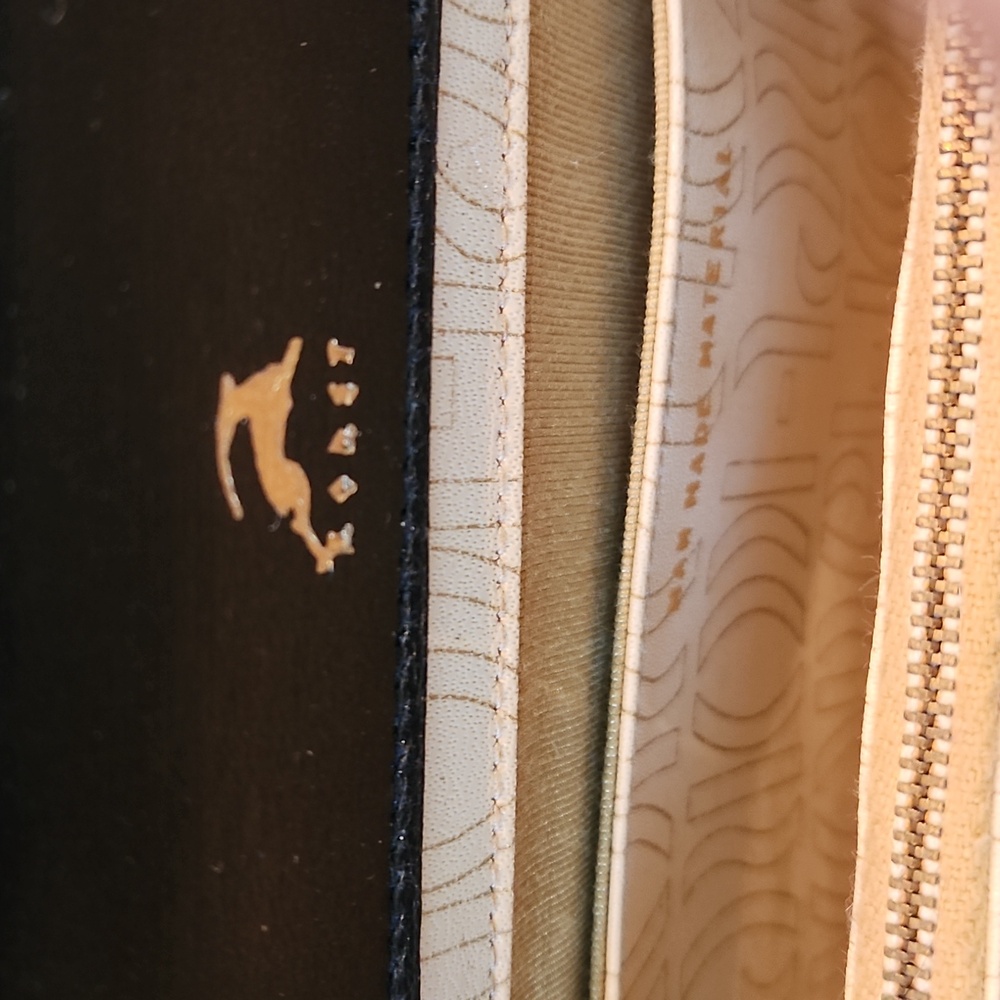 Elegant KORET 1960's Black and White Handbag - Picture 4 of 6